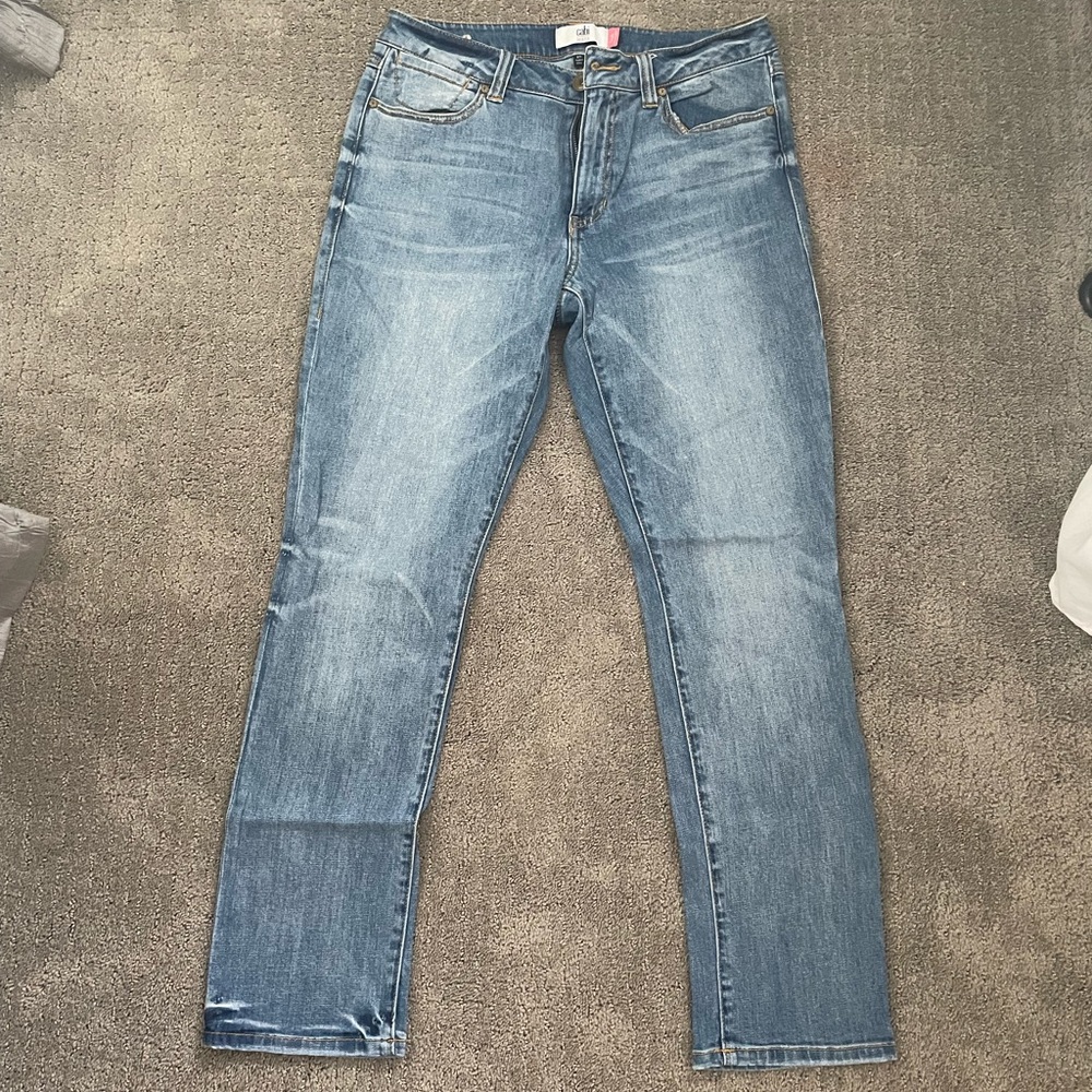 Cabi High Straight Jeans